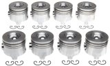 Mahle Original OE Replacement Pistons 224-3163.040 Pistons, Replacement, Cast Aluminum, Dish, 4.150 in. Bore, Ford, Powerstroke, Set of 8 thumbnail 3