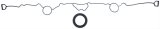 Mahle Original Timing Cover Gaskets JV5155 Chrysler Hemi (2003-09) Vin 2, D, H thumbnail 1