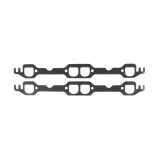 MAHLE Original Header and Exhaust Manifold Gaskets MS19976 CHEVROLET V8 SMALL BLOCK 302, 327, 350, 400 Engines Fastburn Heads, LT1 stock manifolds similar D-Port headers, Gasket matc thumbnail 2