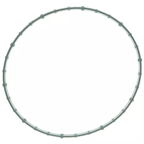 Mahle Original Throttle Body Gaskets G33318 Gasket, GM 6.2L Vin J (2014-2017) thumbnail 2