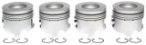 Mahle Original OE Replacement Pistons 224-3452.020 Pistons, Replacement, Cast Aluminum, Dish, 4.075 in. Bore, Duramax, Right Bank, Set of 4 thumbnail 4