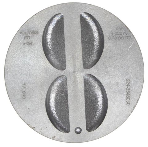 Mahle Original Aftermarket Replacement Pistons 224-3548.030 Piston - GM 5.7L (350) V8 FLATTOP (030) W/P AFTERMARKET VERSION