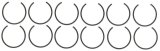 Mahle Original Aftermarket Replacement Pistons 224-3930-0.25MM Piston - GM 3.0L LF1/ LFW 10-14 Right and Left (0.25MM) thumbnail 7