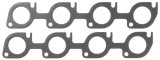 MAHLE Original Header and Exhaust Manifold Gaskets MS19980 CHEVROLET V8 SMALL BLOCK 302, 327, 350, 400 Engines GMCP Splayed Valve 2" headers, 2 bolts per port@45 degree angle thumbnail 1