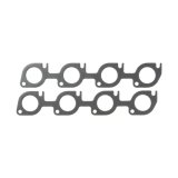MAHLE Original Header and Exhaust Manifold Gaskets MS19980 CHEVROLET V8 SMALL BLOCK 302, 327, 350, 400 Engines GMCP Splayed Valve 2" headers, 2 bolts per port@45 degree angle thumbnail 2