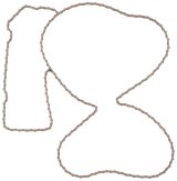 MAHLE Original Water Pump Gaskets K31773 Dodge Trk. 5.7L Hemi Vin D (2003-2005) thumbnail 1