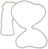 MAHLE Original Water Pump Gaskets K31773 Dodge Trk. 5.7L Hemi Vin D (2003-2005) thumbnail 2