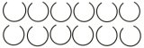 Mahle Original OE Replacement Pistons 224-3439.010 Piston - CHRY 3.5L V-6 VIN G 1998-04 0.25MM CONCORD, LHS, PROWLER 300M thumbnail 5
