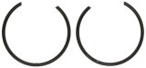 Mahle Original Aftermarket Replacement Pistons 224-3663 Piston - GM 6.0L 02-05 vin code U (Reduced Compression) thumbnail 5