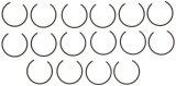 Mahle Original Aftermarket Replacement Pistons 224-3665-0.25MM Piston - 6.0L 06-09 FLOATING PIN. GM TRUCKS VIN CODE H 0.25MM (Reduced Compression) thumbnail 4