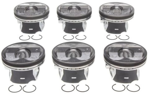 Mahle Original Aftermarket Replacement Pistons 224-3929-0.50MM Piston - GM 3.6L LFX 12-15 Left and Right (0.50MM) thumbnail 4