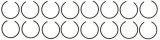 Mahle Original OE Replacement Pistons 224-3852-0.50MM Piston - Ford 6.7L (Scorpion) 2011-2013 (.50MM) thumbnail 4