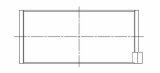 ACL Performance Race Series Rod Bearing Sets 4B2206H-010 Mini1275cc i4Tri-Metal - .25mm (010") undersize thumbnail 2