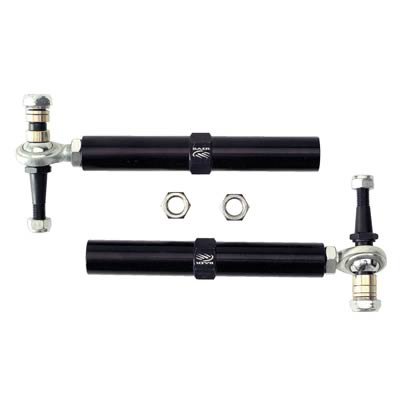 Baer Brakes Tracker Tie Rod Ends 3261003 Bump Steer Adjusters, Aluminum Sleeve, Black, Adjustable, Ford, Kit thumbnail 3