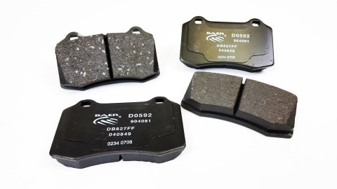 Baer Brakes Claw Ceramic Brake Pads for 1992-2002 VIPER - D0592 Pads,Front thumbnail 1