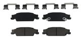 Baer Brakes Claw Ceramic Brake Pads for 2003-2007 CTS - D0922 Pads, Ceramic, Matrix, Rear, Cadillac, Pontiac, Set thumbnail 2
