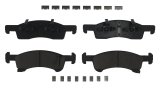 Baer Brakes Claw Ceramic Brake Pads for 2006 EXPEDITION, 2003-2006 NAVIGATOR - D0934 Pads, Ceramic, Matrix, Front, Ford, Lincoln, Set thumbnail 1