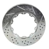 Baer Brakes Replacement Brake Rotors 6920354 Rotor, Vented, Cross-Drilled/Slotted, 11.00 in. Diameter, 0.810 in. Thick, Iron, Zinc plated, Each thumbnail 2