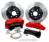 Baer Brakes Claw Pro+ Disc Brake Systems 4401001B Kit, Pro+, Front, Cross-drilled/Slotted Rotors, 6-piston Black Powdercoated Calipers, Jeep, Kit thumbnail 2