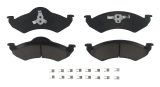 Baer Brakes Claw Ceramic Brake Pads for 2000-2002 DAKOTA, DURANGO - D0820 Pads, Ceramic, Matrix, Front, Dodge, Set thumbnail 2