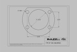 Baer Brakes Iron-Sport Disc Brake Kits 4262107 Brakes, Iron-Sport, Rear, Cross-Drilled/Slotted Rotors, One-Piston Calipers, Ford, 9 in. Big Flange, Kit thumbnail 5