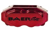 Baer Brakes SS4+ Deep Stage Drag Race Disc Brake Kits 4261428FR Kit, Race, Front, Slotted Rotors, 4-piston Fire Red Powdercoated Calipers, Ford, Kit thumbnail 2