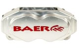 Baer Brakes SS4+ Deep Stage Drag Race Disc Brake Kits for 2015-2023 MUSTANG - 4261428C Kit, Race, Front, Slotted Rotors, 4-piston Clear Powdercoated Calipers, Ford, Kit thumbnail 1