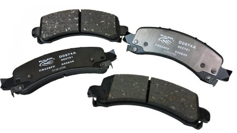 Baer Brakes Claw Ceramic Brake Pads D0974 Pads, Ceramic, Matrix, Rear, Cadillac, Chevrolet, GMC, Set