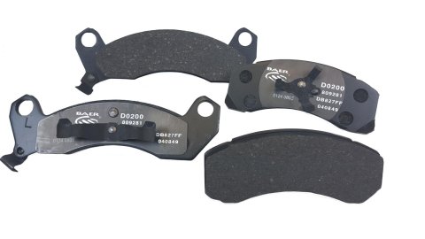 Baer Brakes Claw Ceramic Brake Pads D0200 Pads, Ceramic, Matrix, Front, Ford, Lincoln, Mercury, Set thumbnail 1