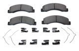 Baer Brakes Claw Ceramic Brake Pads D0824 Pads, Ceramic, Matrix, Front, Ford, Set thumbnail 1