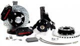 Baer Brakes SS4+ Disc Brake Systems 4301460B Kit, SS4+, Front, Cross-drilled/Slotted Rotors, 4-piston Black Powdercoated Calipers, Buick, Chevy, GMC, Oldsmobile, Pontiac, Kit thumbnail 2