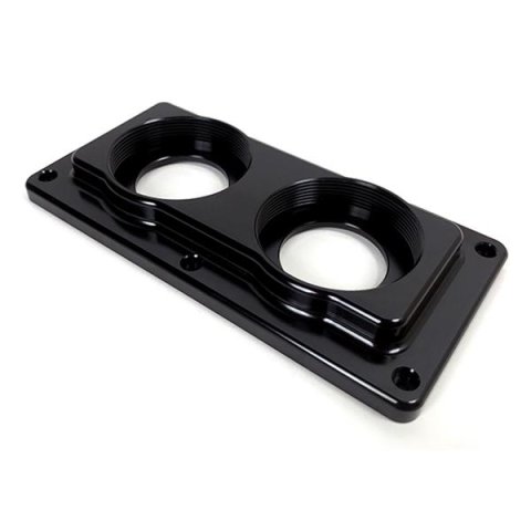 Baer Brakes Remaster Master Cylinders 6801274RP Cylinder, Remaster, Billet Aluminum, Black Anodized, 1.125 in. Bore, Passenger Side Ports, Each thumbnail 2