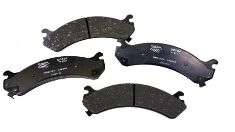 Baer Brakes Claw Ceramic Brake Pads D0784 Pads, Ceramic, Matrix, Front, Cadillac, Chevrolet, GMC, Hummer, Set thumbnail 1