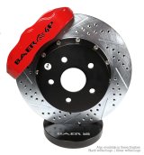 Baer Brakes Claw Pro+ Disc Brake Systems for 2020-2025 GLADIATOR, 2007-2025 WRANGLER - 4402001B Kit, Pro+, Rear, Cross-drilled/Slotted Rotors, 6-piston Black Powdercoated Calipers, Jeep, Kit thumbnail 2