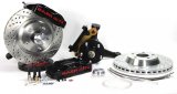 Baer Brakes Track4 Disc Brake Systems for 1982-1992 CAMARO, FIREBIRD - 4301403B Kit, Track4, Front, Cross-drilled/Slotted Rotors, 4-piston Black Powdercoated Calipers, Chevy, Pontiac, Kit thumbnail 2