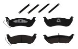 Baer Brakes Claw Ceramic Brake Pads D0932 Pads, Ceramic, Matrix, Rear, Ford, Lincoln, Mercury, Set thumbnail 2