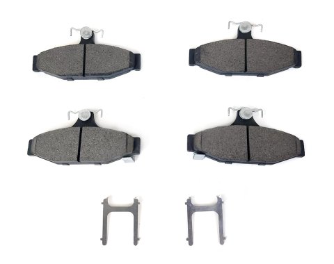 Baer Brakes Claw Ceramic Brake Pads for 1985-1997 CAMARO, CORVETTE, 1988-1997 FIREBIRD - D0413 Pads, Ceramic, Matrix, Rear, Chevrolet, Pontiac, Set