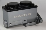 Baer Brakes Remaster Master Cylinders 6801238LP Cylinder, Remaster, Billet Aluminum, Gray Anodized, 1.000 in. Bore, Driver Side Ports, Each thumbnail 1