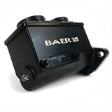 Baer Brakes Remaster Master Cylinders 6801272LP Cylinder, Remaster, Billet Aluminum, Black Anodized, 0.937 in. Bore, Driver Side Ports, Ford, GM, Each thumbnail 1