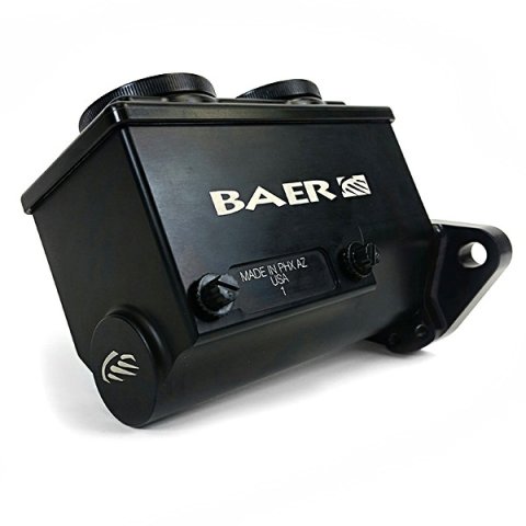 Baer Brakes Remaster Master Cylinders 6801272LP Cylinder, Remaster, Billet Aluminum, Black Anodized, 0.937 in. Bore, Driver Side Ports, Ford, GM, Each thumbnail 5