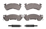 Baer Brakes Claw Ceramic Brake Pads for 1990-1996 CAPRICE, 1994-1996 IMPALA, 1991-1996 ROADMASTER - D0614 Pads, Ceramic, Matrix, Front, Buick, Chevrolet, Set thumbnail 2