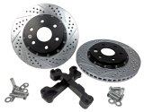 Baer Brakes EradiSpeed+ 1 Brake Rotors 2301028 Rotor, EradiSpeed-Plus 2, Cross-Drilled, Slotted, Iron, Zinc Plated, Front, Chevy, GMC, Pickup, SUV, Pair thumbnail 2