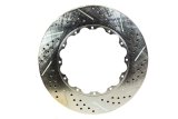 Baer Brakes Replacement Brake Rotors 6920312 Rotor, Vented, Cross-Drilled/Slotted, 15.00 in. Diameter, 1.250 in. Thick, Iron, Zinc plated, Each thumbnail 1