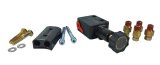 Baer Brakes Proportioning Valves 6801276 Brake Valve, Knob Adjustment Style, Aluminum, Black Anodized, Bracket, Fittings, Kit thumbnail 4
