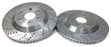 Baer Brakes Big Claw Brake Rotors for 2021-2025 F-150 - 2261046 Rotors, Claw, Cross-drilled and Slotted Surface, Iron, Zinc Plated, 15.00 in. O.D., Front, Ford, Pair thumbnail 9