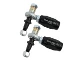 Baer Brakes Tracker Tie Rod Ends 3261004 Bump Steer Adjusters, Aluminum Sleeve, Black, Adjustable, Ford, Kit thumbnail 2