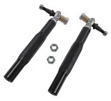 Baer Brakes Tracker Tie Rod Ends 3301001 Bump Steer Adjusters, Aluminum Sleeve, Black, Adjustable, GM, Kit thumbnail 1
