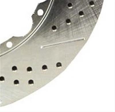 Baer Brakes Replacement Brake Rotors 6910312 Rotor, Vented, Cross-Drilled/Slotted, 12.80 in. Diameter, 1.260 in. Thick, Iron, Zinc plated, Each thumbnail 3