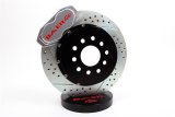 Baer Brakes SS4+ Disc Brake Systems 4302338S Kit, SS4+, Rear, Cross-drilled/Slotted Rotors, 4-piston Silver Powdercoated Calipers, Buick, Chevy, GMC, Oldsmobile, Pontiac, Kit thumbnail 1