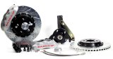 Baer Brakes Claw Pro+ Disc Brake Systems 4301394S Kit, Pro+, Front, Cross-drilled/Slotted Rotors, 6-piston Silver Powdercoated Calipers, Buick, Chevy, GMC, Olds, Pontiac, Kit thumbnail 2